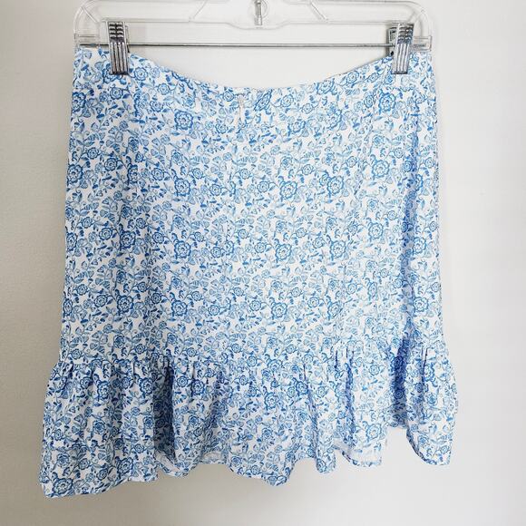 BOOHOO Floral Cut Out Ruffle Two Piece Set - Picture 7 of 9